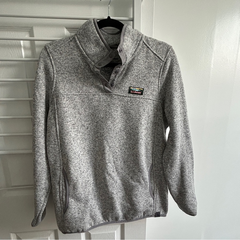 LL Bean Sweater Pullover Fleece